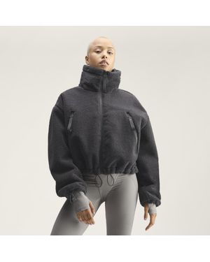 adidas Chaqueta De Felpa Con Capucha By Stella Mccartney Para El Invierno - Gris
