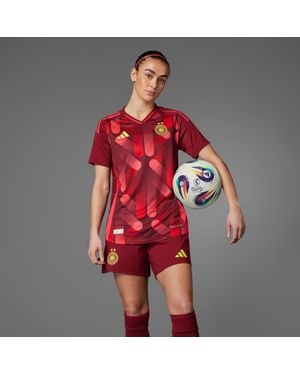 adidas Germany 25 'S Team) Away Authentic Jersey - Red
