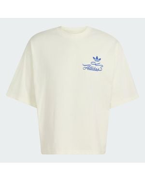 adidas Record Gfx T-Shirt - White