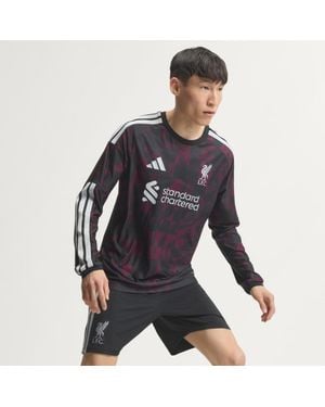 adidas Camiseta De Manga Larga Tercera Equipación Liverpool Fc 26/27 Oficial - Azul