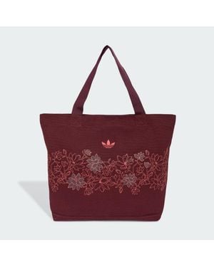 adidas Bolso Grande Floral Originals - Rojo