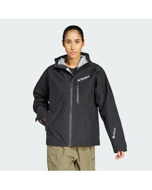 adidas Terrex Techrock 3L Gore-Tex Performance Jacket - Black