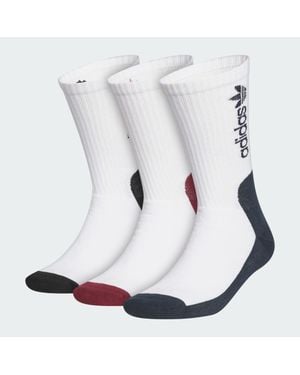 adidas Skateboarding Premium Socks 3-Pack - White