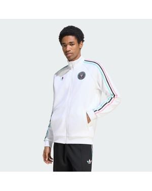 adidas Inter Miami Cf Icon Full-Zip Track Jacket - White