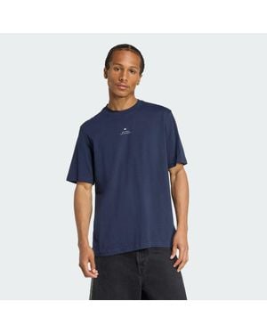adidas Micro Logo T-Shirt - Blue