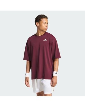 adidas Tennis Climacool+ T-Shirt Pro - Red