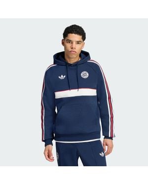 adidas Sudadera Con Capucha Fc Bayern Muenchen Og - Azul
