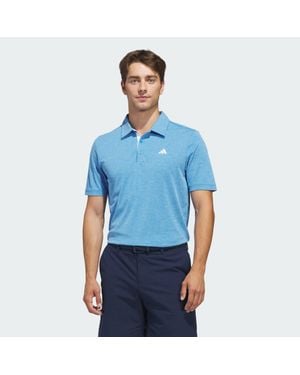 adidas Polo Jaspeado Core - Azul