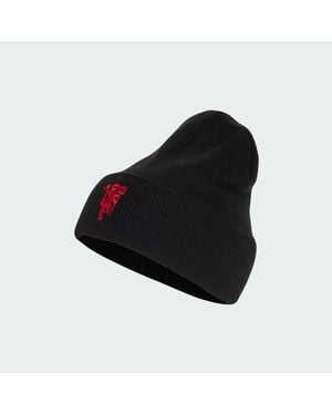 adidas Manchester United Woolie Mütze - Schwarz