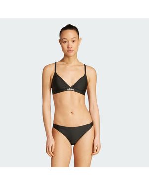 adidas Triangle Bikini Set Mit 2-Wege-Verstellbaren Trägern - Schwarz