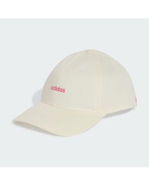 adidas Linear Embroidery Baseball Kappe - Weiß