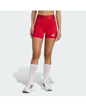 adidas Techfit Volleyball Shorts - Red
