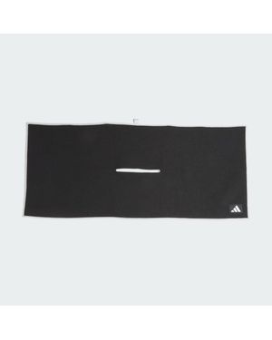 adidas Club Microfiber Golf Towel - Black