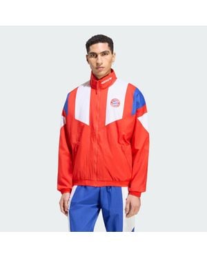 adidas Chaqueta Fc Bayern Muenchen Eqt - Rojo