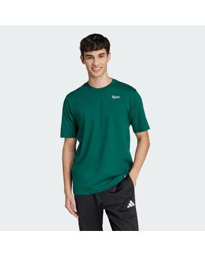 adidas LOUNGE STILL LIFE BOWL GRAPHIC T-SHIRT - Grün