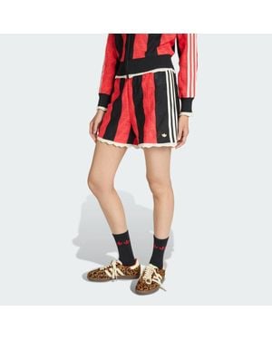 adidas Firebird Loose Shorts - Red
