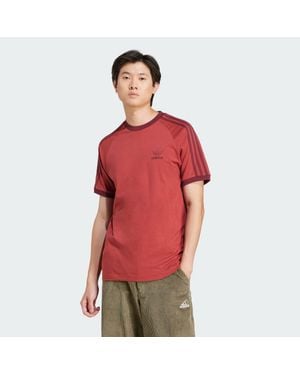 adidas Adicolor Classics 3-Stripes Tee - Red