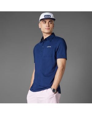 adidas Originals Archive Pocket Polo Shirt - Blue
