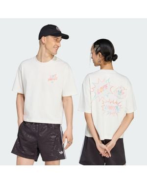 adidas Pride Gfx T-Shirt - White