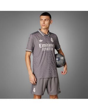 adidas Real Madrid 24/25 Third Jersey - Grey