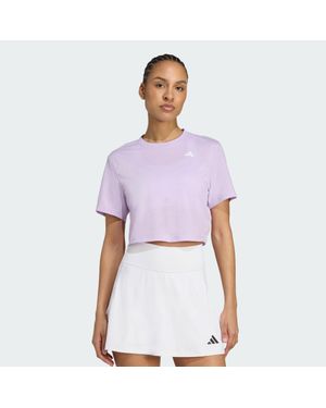 adidas Train Essentials Boxy Workout Tişört - Purple