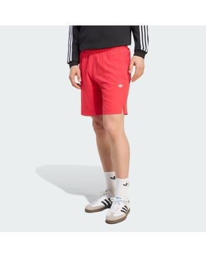 adidas Trefoil Essentials Swim Shorts - Red