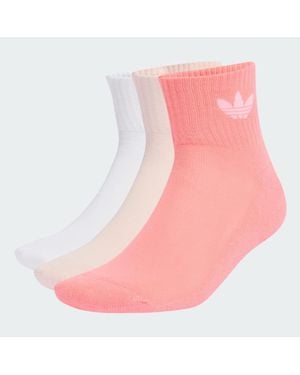 adidas Calcetines Clásicos Mid - Rosa