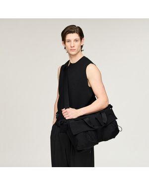 adidas Y-3 Utility Messenger Bag - Black