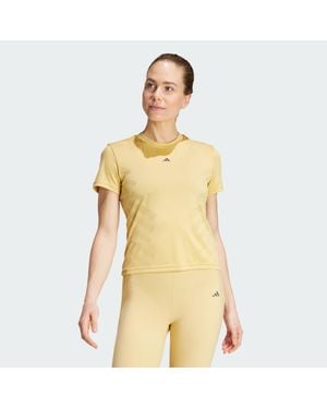 adidas Hiit Airchill Training T-Shirt - Yellow