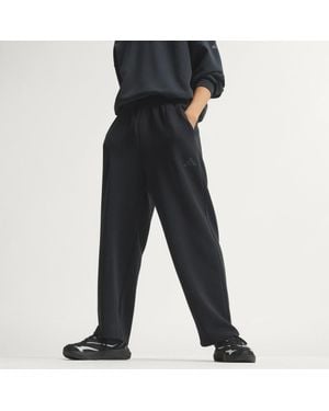 adidas Soft Lux Straight Leg Tracksuit Bottoms - Black