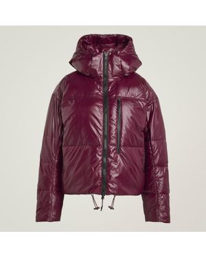 adidas By Stella Mccartney Short Padded Winter Jacket - Purple