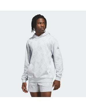 adidas Mahomes Iced Time French Terry Kapuzenjacke - Weiß