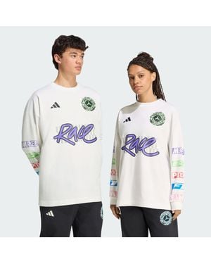adidas Mercedes – Amg Petronas Formula 1 Team Lights On Longsleeve - Weiß