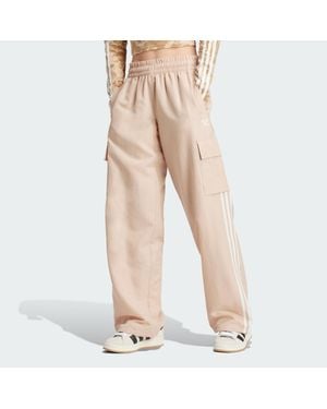 adidas Originals Adicolor 3-Stripes Cargo Trousers - Natural
