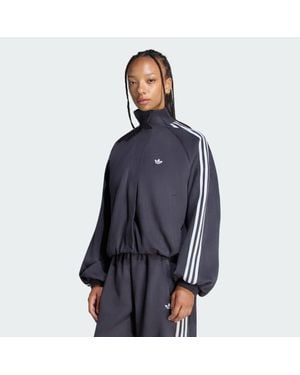 adidas Adilenium Season 6 Track Top, Kunstwildleder - Blau