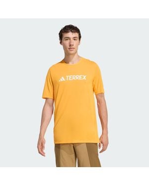adidas Terrex Multi Climacool Logo Tech T-Shirt - Orange