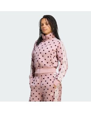 adidas Sudadera Satin Polka Dots Tt - Rosa