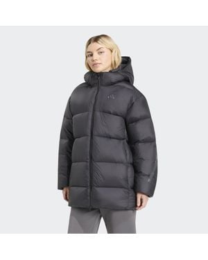 adidas Z.N.E. Puffer Down Parka Jacket - Black