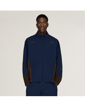 adidas X Arte Antwerp Z.N.E. Material Mix Full-Zip Tracktop - Blue