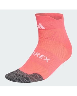 adidas Terrex Climacool Trail Running Speed Ankle Socks - Pink