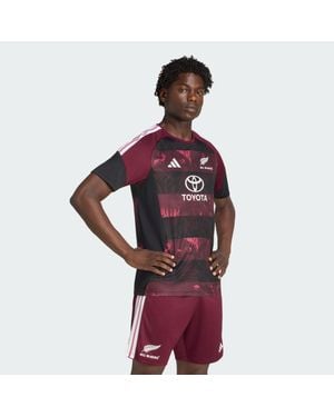 adidas All Blacks Performance T-Shirt For South Africa Tour - Red