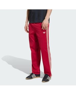 adidas Firebird Track Tracksuit Bottoms - Red