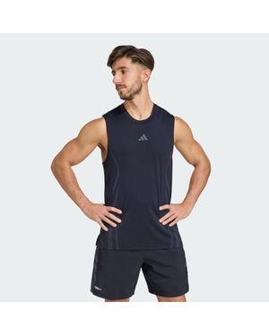 adidas Airchill Intensity Tank - Blau