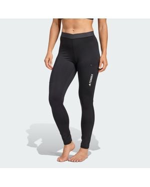 adidas Terrex Xperior Brushed Leggings - Black