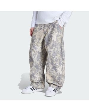 adidas Originals Canvas Cargo Workpant - Grey