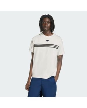 adidas Chest Stripes T-shirt - White