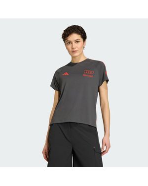 adidas Audi Revolut F1 Team Short Sleeve Mechanics Jersey - Grey