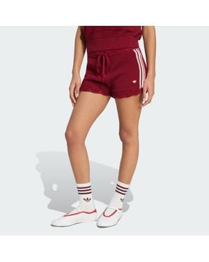 adidas Pantalón Corto Resort S Para Mujer - Rojo
