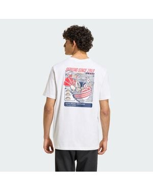 adidas Ramen Graphic T-Shirt - White