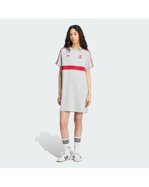 adidas Liverpool Fc Originals Kleid - Weiß